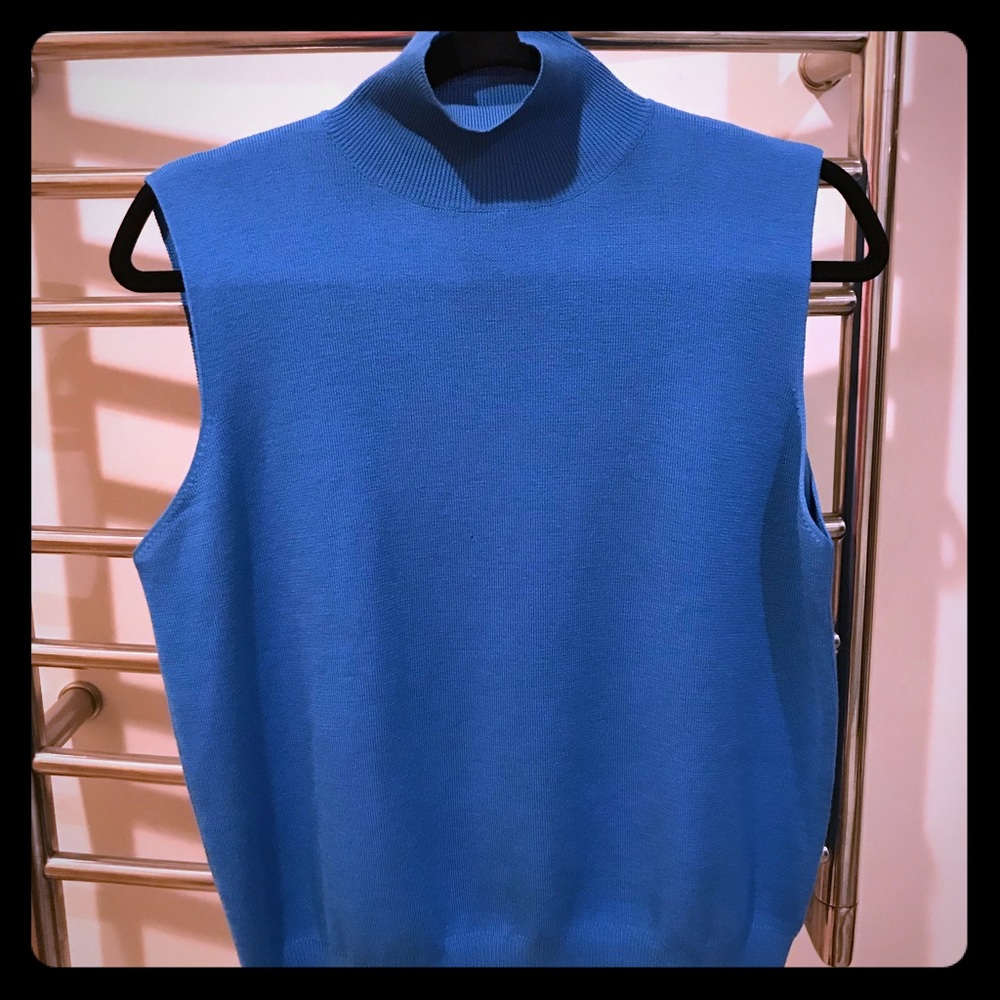 Blue Turtle Neck - image 1